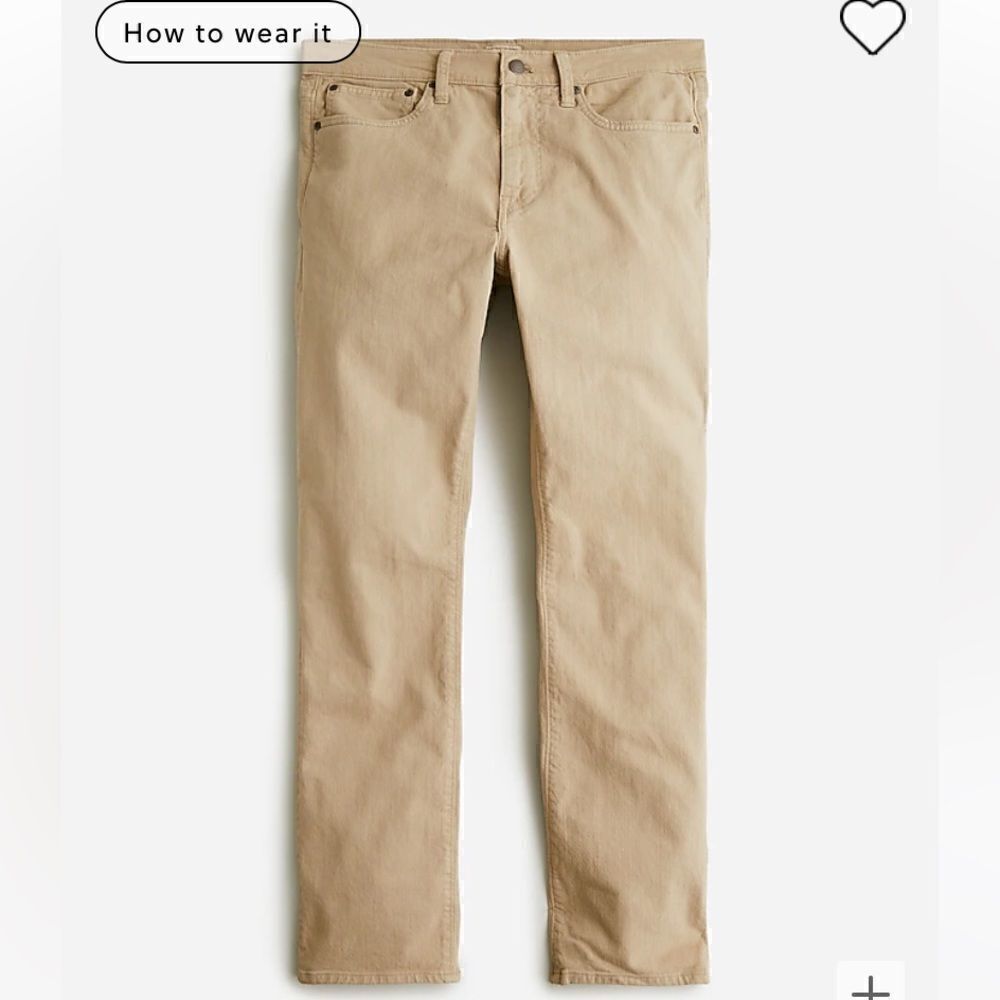 J. Crew 770™ Straight-fit garment-dyed five-pocket pant